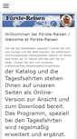 Mobile Screenshot of foerste-reisen.de